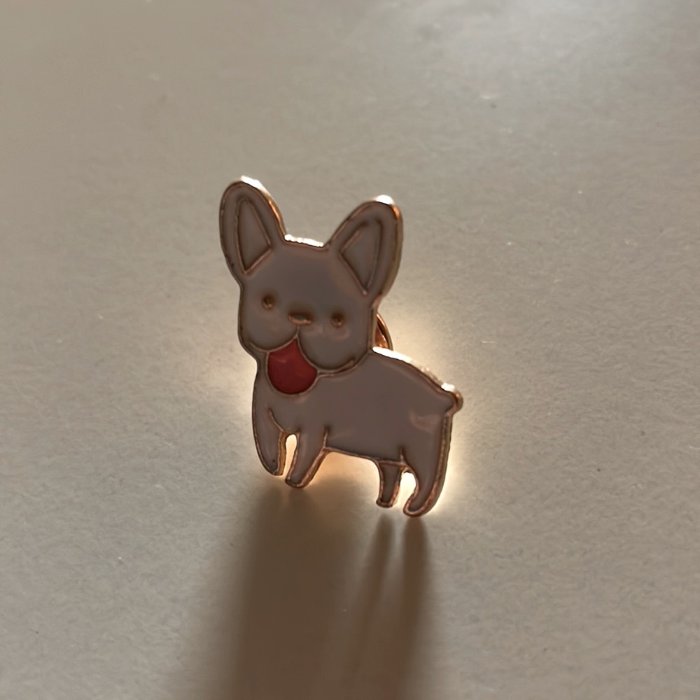 FRENCH BULLDOG ENAMEL PIN